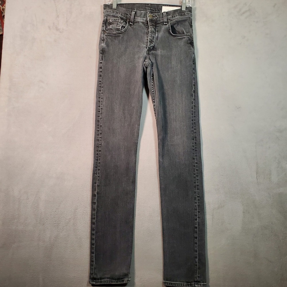 Rag & Bone Fit 2 Slim Jeans Mens 30 Gray Faded Made in USA Indie Grunge Urban